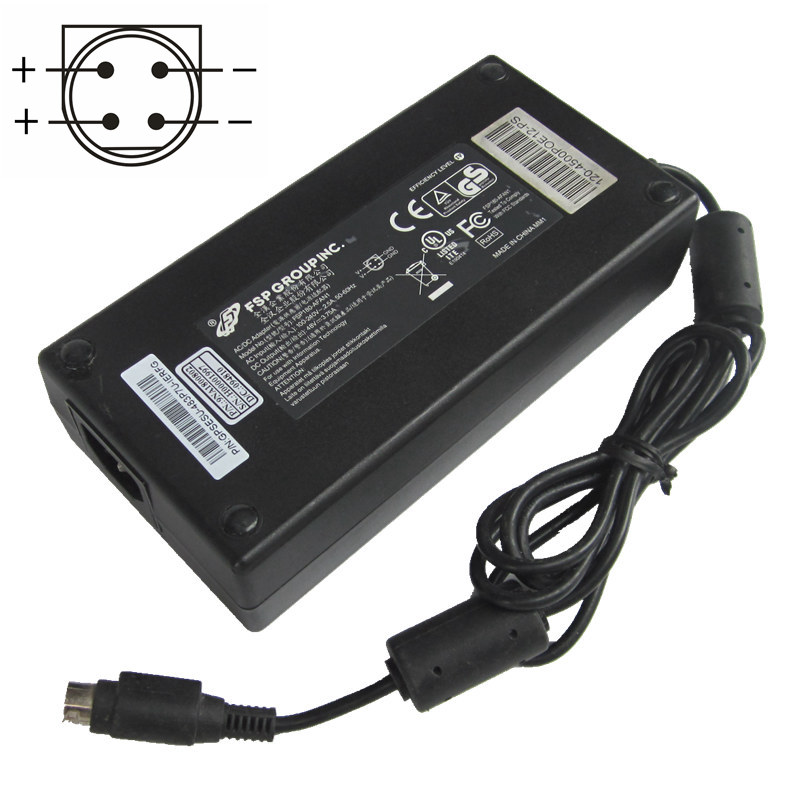 *Brand NEW* 0432-00VF000 FSP 180-AFAN1 48V 3.75A 180W 4pin AC DC ADAPTER POWER SUPPLY